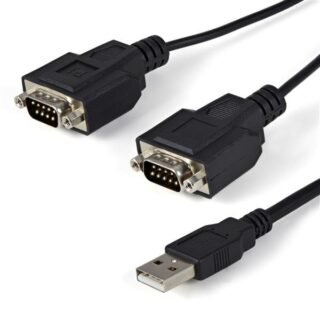 STARTECH.COM USB to Serial Adapter - 2 Port - COM Port Retention - FTDI