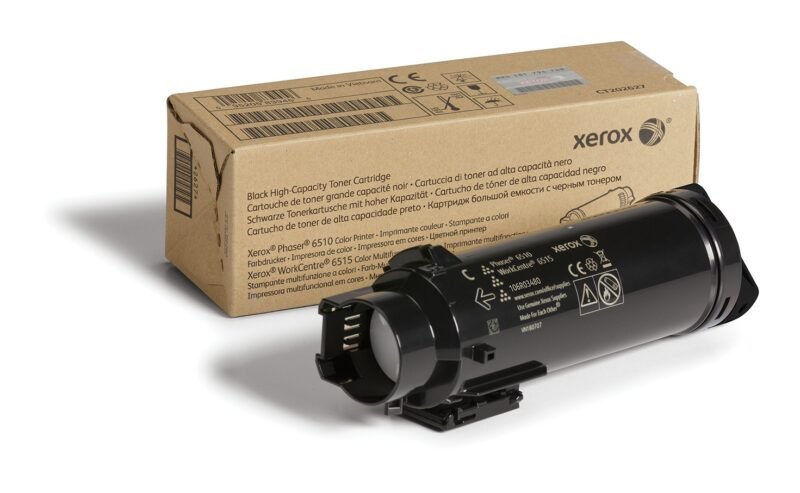 Xerox WorkCentre 6515, Phaser 6510 Tonercartridge met hoge capaciteit, Zwart (5500 pagina's), foto 1 van 1