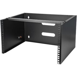 STARTECH.COM Wall Mount Patch Panel Bracket - 6U - 14in Deep (WALLMOUNT6) - cabinet - 6U
