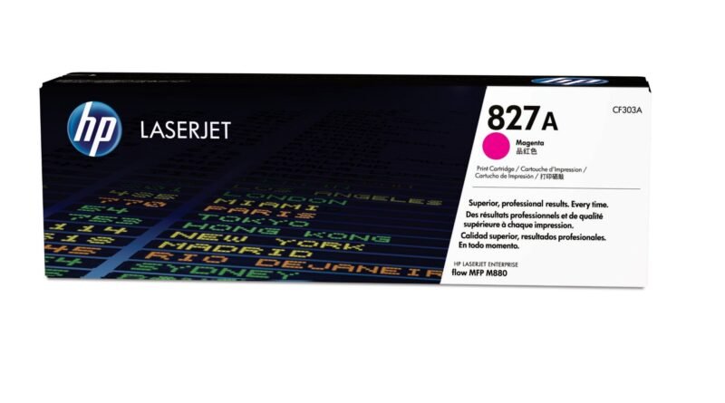HP 827A originele magenta LaserJet tonercartridge, foto 1 van 1