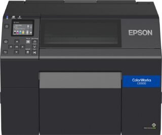 EPSON ColorWorks CW-C6500Ae, cutter, disp., USB, Ethernet, black