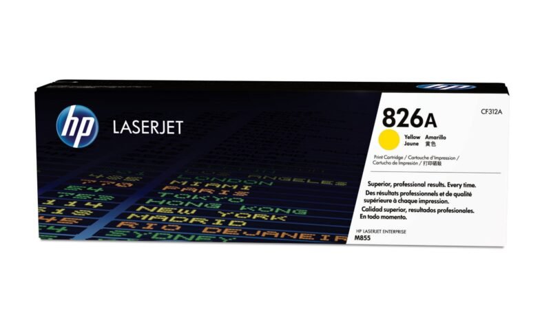 HP 826A originele gele LaserJet tonercartridge, foto 1 van 1
