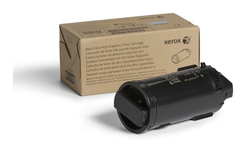 Xerox VersaLink C605 zwarte tonercartridge met extra hoge capaciteit (16,900 pagina's), foto 1 van 1