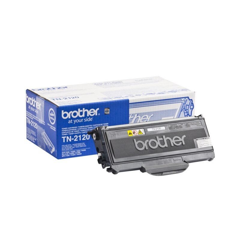 BROTHER TN2120 - black - original - toner cartridge, photo 1 of 1
