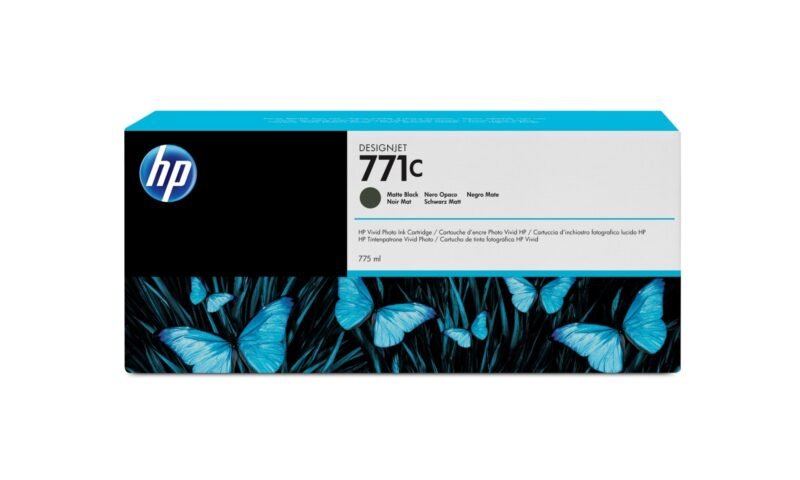 HP 771C - matte black - original - ink cartridge, photo 1 of 1