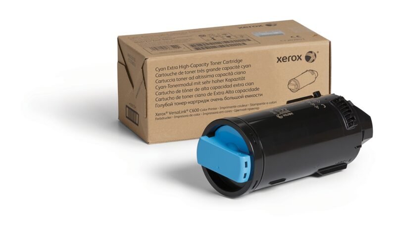 Xerox VersaLink C600 cyaan tonercartridge met extra hoge capaciteit (16.800 pagina's), foto 1 van 1