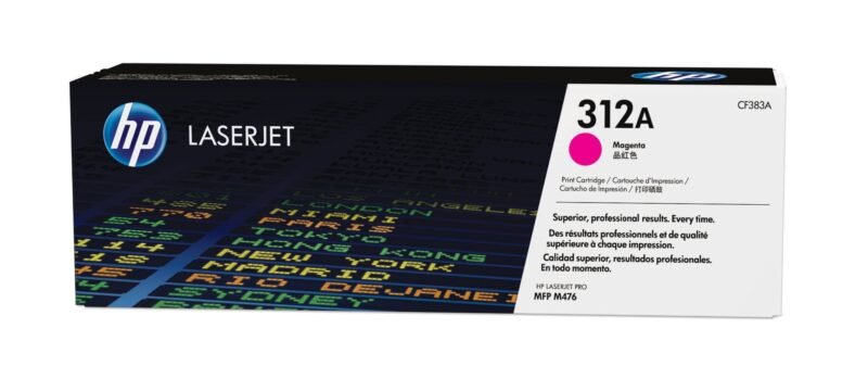 HP 312A magenta LaserJet tonercartridge, foto 1 van 1