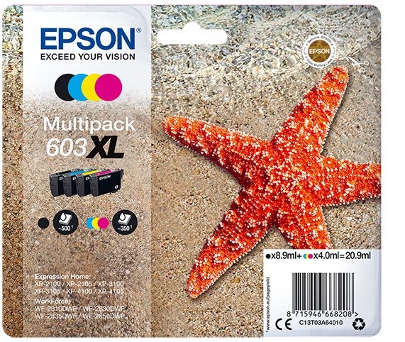 Epson Multipack 4-colours 603XL Ink, foto 1 van 1