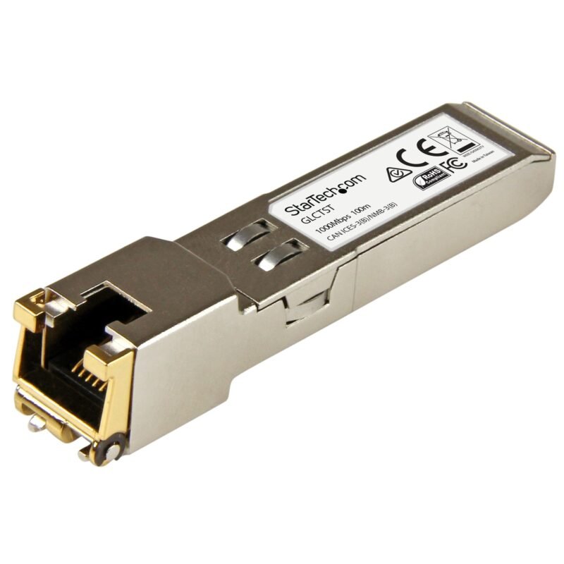 StarTech.com Gigabit RJ45 Copper SFP Transceiver M, photo 1 of 1