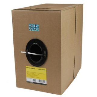 STARTECH.COM 304,8 m Bulk Roll of White CMR Cat5e Solid UTP Riser Cable - Cat 5e Riser Cable