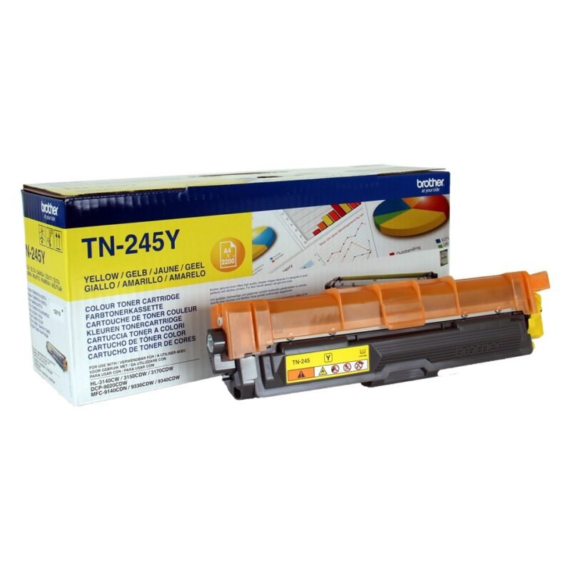 BROTHER TN245Y - yellow - original - toner cartridge, photo 1 of 1