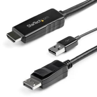 STARTECH.COM 2m (6ft) HDMI to DisplayPort Cable 4K 30Hz