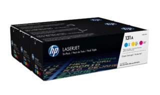 HP 131A originele cyaan/magenta/gele LaserJet tonercartridges, 3-pack