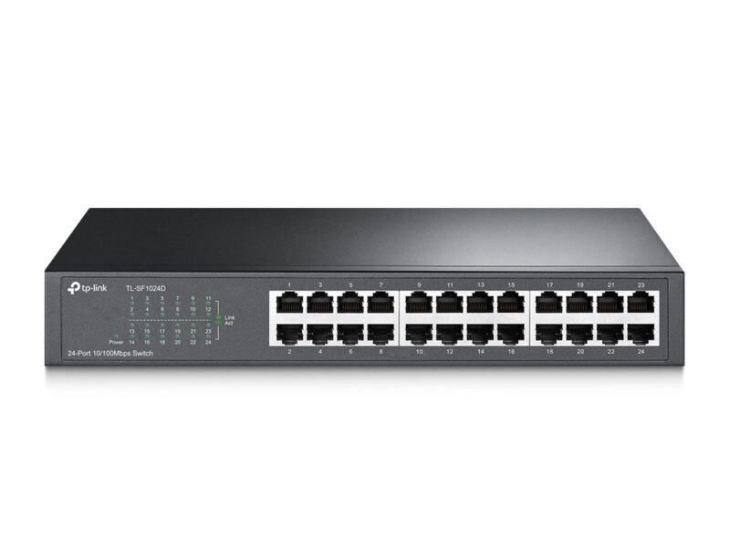 TP-LINK TL-SF1024D 24 Ports Ethernet Switch - 24 x Fast Ethernet Network - 2 Layer Supported, photo 1 of 1