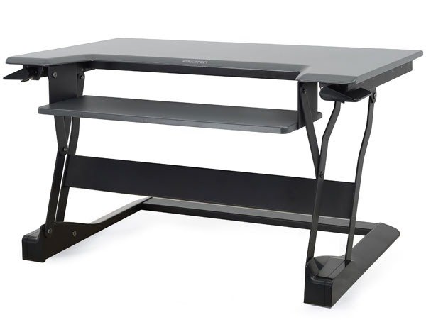 ERGOTRON WorkFit-T - standing desk converter - rectangular - black, photo 1 of 1