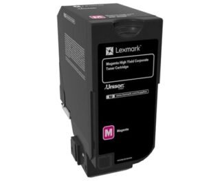 LEXMARK - High Yield - magenta - original - toner cartridge - LCCP, LRP, Lexmark Corporate