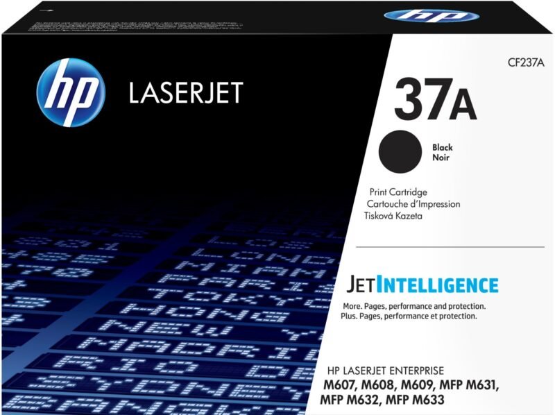 HP 37A Original Toner Cartridge - Black - Laser -, photo 1 of 1