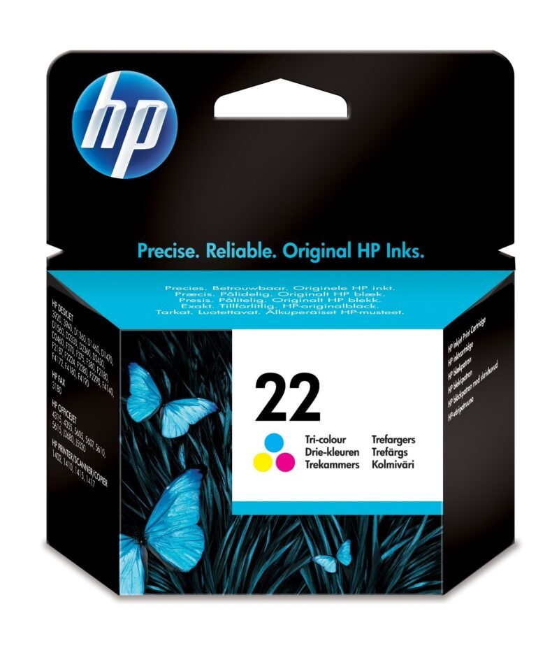 HP 22 originele drie-kleuren inktcartridge, foto 1 van 1