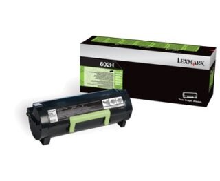 LEXMARK 602H - High Yield - black - original - toner cartridge - LCCP, LRP