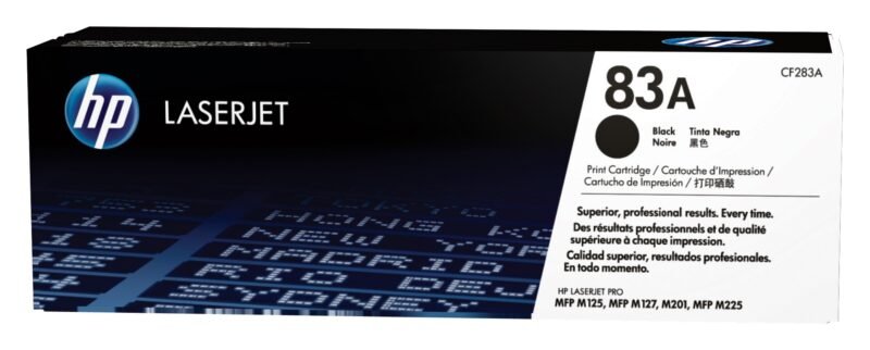 HP 83A originele zwarte LaserJet tonercartridge, foto 1 van 1