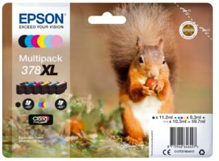 Epson Squirrel 378XL Eekhoorn Claria Photo HD multipack zeskleureninkt