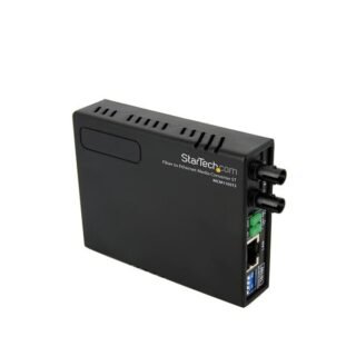 STARTECH.COM 10/100 Multi Mode Fiber Copper Fast Ethernet Media Converter ST 2 km