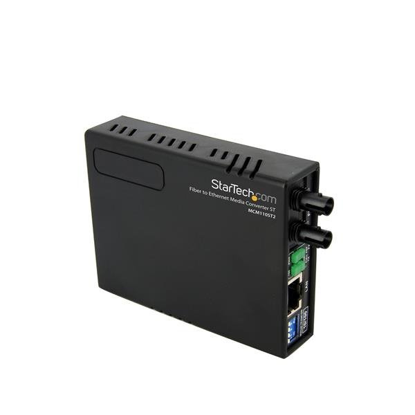 STARTECH.COM 10/100 Multi Mode Fiber Copper Fast Ethernet Media Converter ST 2 km, photo 1 of 1