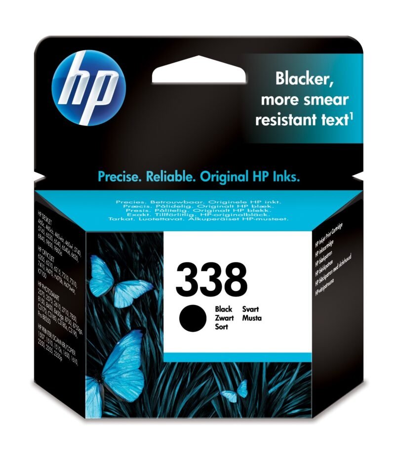 HP 338 originele zwarte inktcartridge, foto 1 van 1