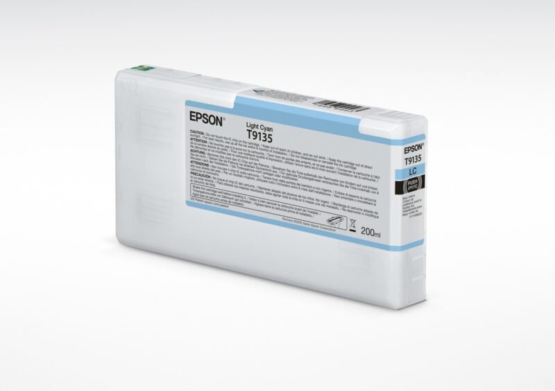 Epson T9135 Light Cyan Ink Cartridge (200ml), foto 1 van 1