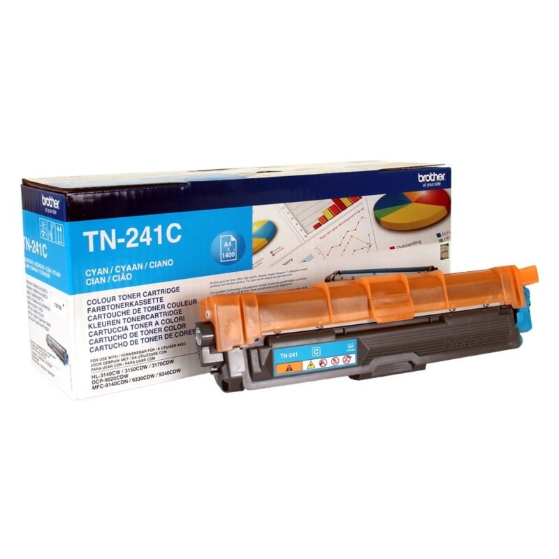 BROTHER TN241C - cyan - original - toner cartridge, photo 1 of 1