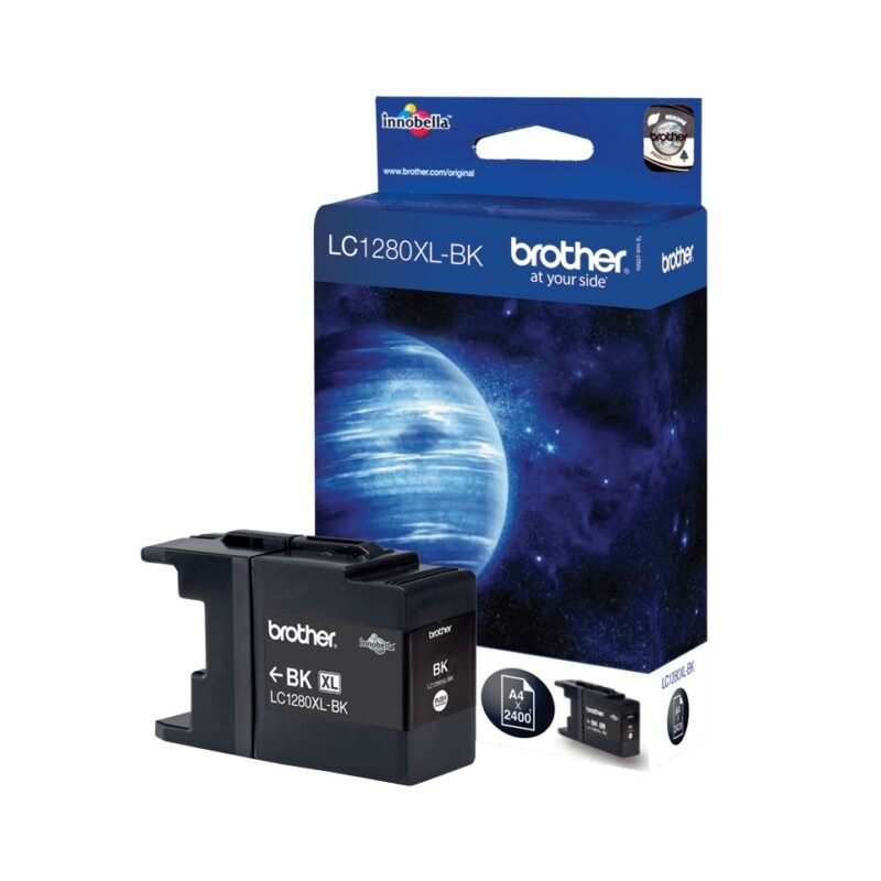 Brother LC1280XLBK inktcartridge 1 stuk(s) Origineel Zwart, foto 1 van 1