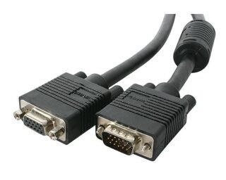 STARTECH.COM 15m Coax High Resolution Monitor VGA Video Extension Cable - HD15 M/F