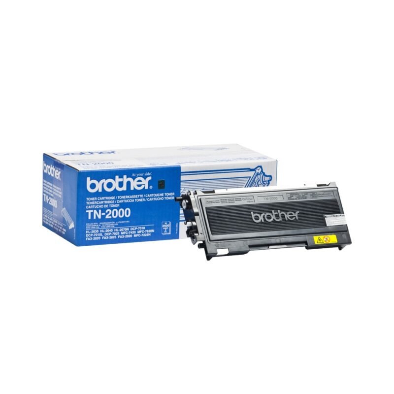 BROTHER TN2000 - black - original - toner cartridge, photo 1 of 1