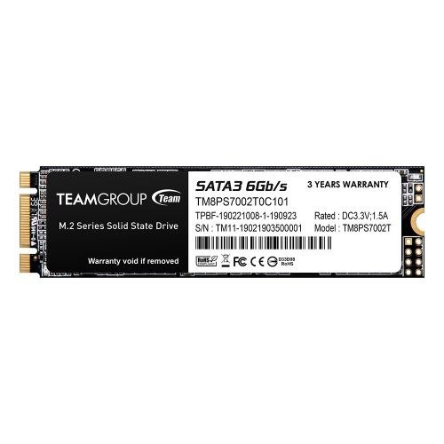 Team 2TB MS30 M.2 SATA SSD, M.2 2280, SATA3, R/W 550/500 MB/s, photo 1 of 1