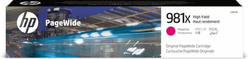 HP 981X originele magenta high-capacity PageWide cartridge, foto 1 van 1