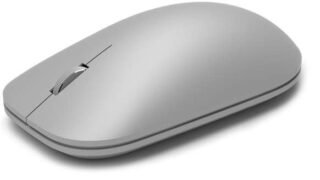 MICROSOFT Mouse - Bluetooth - BlueTrack - Grey - Wireless - 1000 dpi - Scroll Wheel - Symmetrical