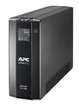 APC BY SCHNEIDER ELECTRIC Back-UPS Pro BR1300MI Line-interactive UPS - 1.30 kVA/780 W - Tower - AVR