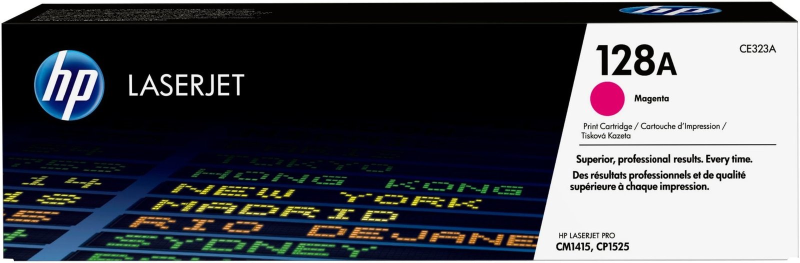 HP 128A - magenta - original - LaserJet - toner cartridge (CE323A)