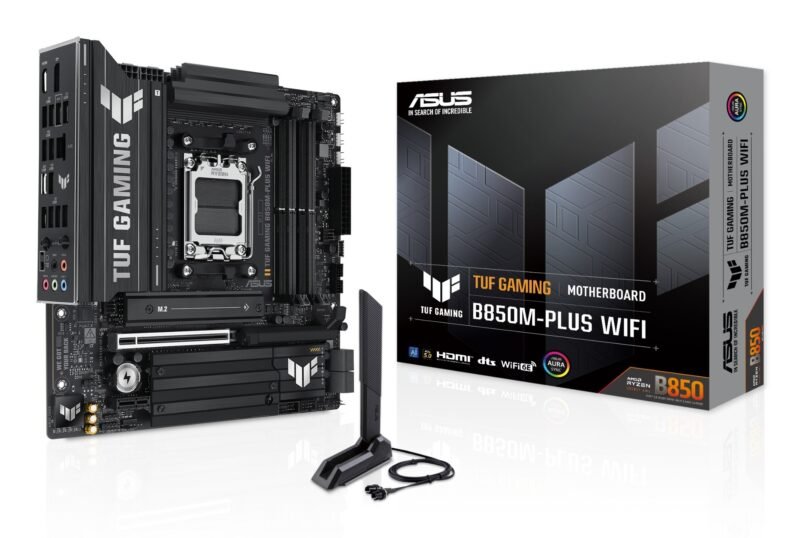 ASUS TUF GAMING B850M-PLUS WIFI, AMD, Sockel AM5,, photo 1 of 1