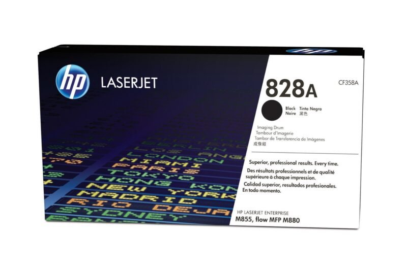 HP 828A zwarte LaserJet fotogevoelige rol, foto 1 van 1