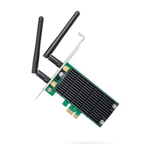 TP-LINK (Archer T4E) AC1200 (300+867) Wireless Dual Band PCI Express Adapter, 2 x External Antenna, photo 1 of 1
