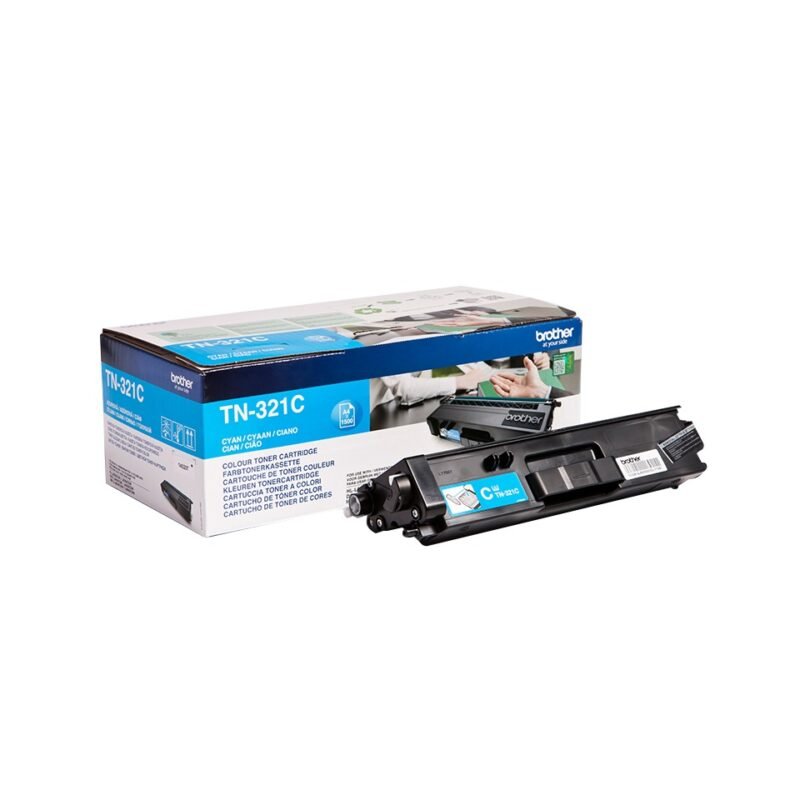 BROTHER TN321C - cyan - original - toner cartridge, photo 1 of 1