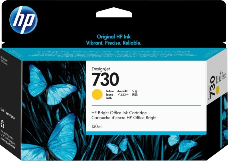 HP 730 gele DesignJet inktcartridge, 130 ml, foto 1 van 1
