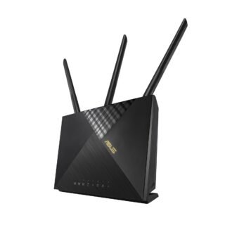 ASUS 4G-AX56 - wireless router - WWAN - 802.11a/b/g/n/ac/ax - desktop