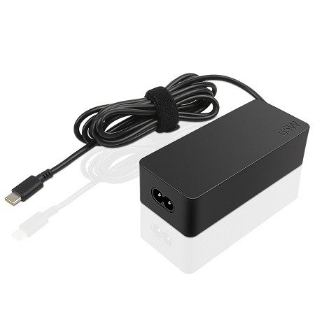 LENOVO 65W Standard AC Adapter (USB Type-C) - power adapter - 65 Watt - UK, photo 1 of 1