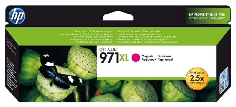 HP 971XL originele high-capacity magenta inktcartridge, foto 1 van 1