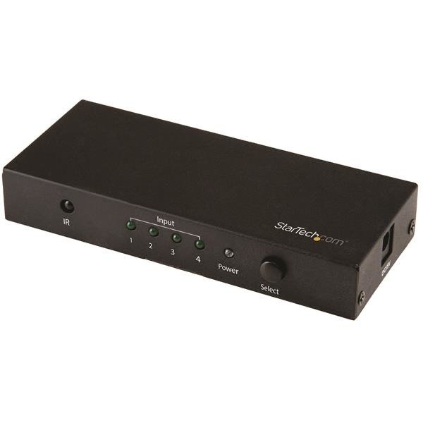 STARTECH.COM HDMI 2.0 Switch - 4 Port - 4K 60Hz - HDMI Automatic Video Switch Box, photo 1 of 1