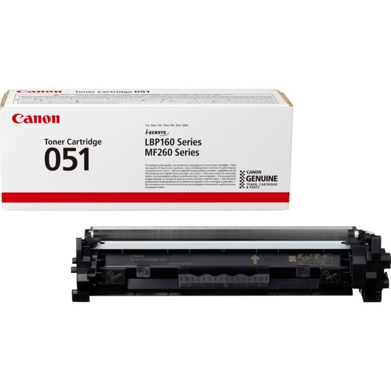 CANON 051 Original Toner Cartridge - Black - Laser - 1700 Pages, photo 1 of 1