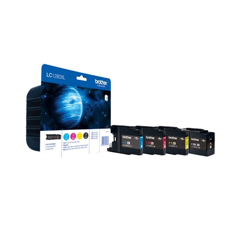 Brother Hoge opbrengst inktcartridge pakket: Cyaan / Magenta / Geel / Zwart, foto 1 van 1