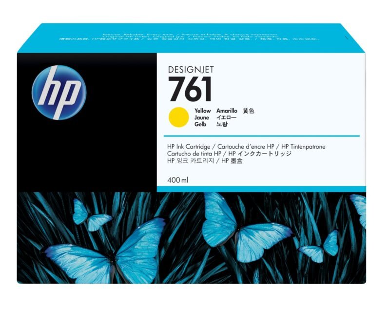 HP 761 gele DesignJet inktcartridge, 400 ml, foto 1 van 1